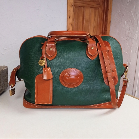 Dooney & Bourke Norfolk Collection, R97 Weekender In Fir Green - Picture 7 of 16